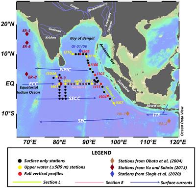 Processes controlling the distributions and cycling of dissolved aluminum and manganese in the northeastern Indian Ocean